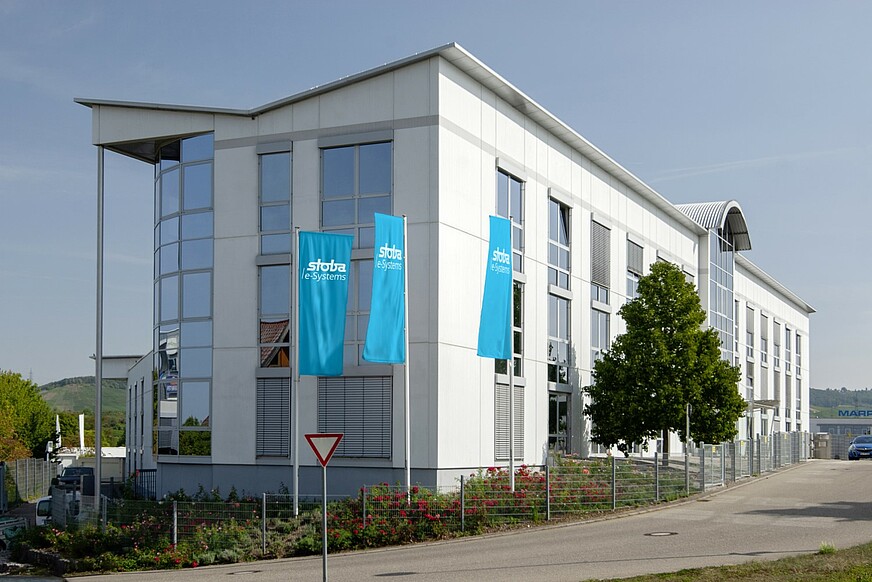 Gebäude der Firma stoba e-Systems GmbH