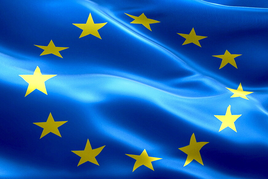 Flagge der Europäischen Union 