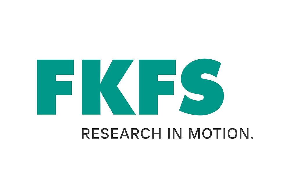 Ein Logo des FKFS (Forschungsinstitut für Kraftfahrwesen und Fahrzeugmotoren Stuttgart)