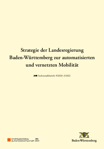 SDA BW Sachstandsbericht automatisierte Mobilität 07/2022