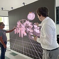 Virtuelle Realität für Alle: Multi-User-VR-Sitzungen sollen in Zukunft ein neues Maß an  Zusammenarbeit in einer virtuellen Umgebung ermöglichen.