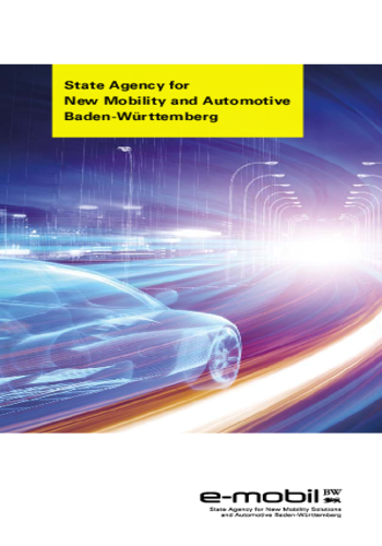 state agency e-mobil BW - Infomation Flyer