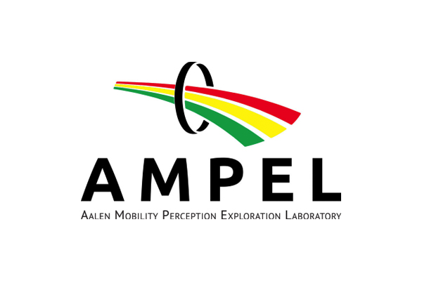 Ein Logo der Ampel (Aalen Mobility Perception and Exploration Lab).
