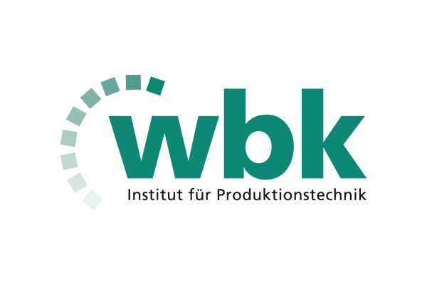 Ein Logo des wbk (Institut für Produktionstechnik)