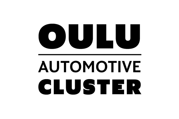 Ein Logo mit der Aufschrift Oulu Automotive Cluster