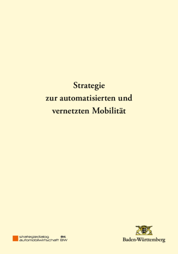 Strategie zur automatisierten und vernetzten Mobilität (SDA BW)