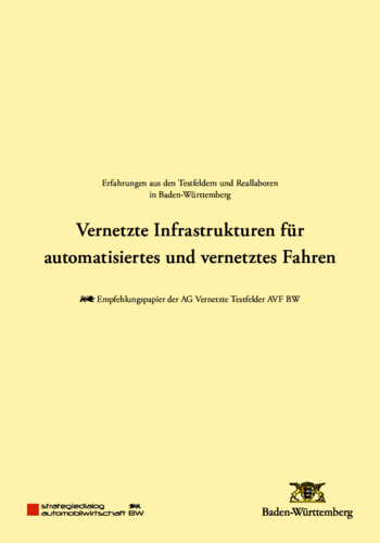 Vernetzte Infrastrukturen für automatisiertes und vernetztes Fahren