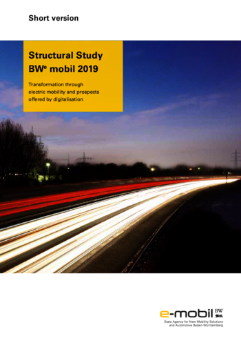 Structural study BWE mobil 2019 - Transformation through electric mobility and prospects offered by digitalisation